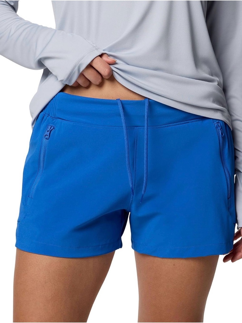 Columbia Women's PFG Tidal III Quick Dry Stretch Short 5” Inseam Vivid Blue Sz M